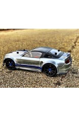 DELTA PLASTIK USA DP0175/2 MUSTANG 1/8 SCALE GT BODY: CLEAR
