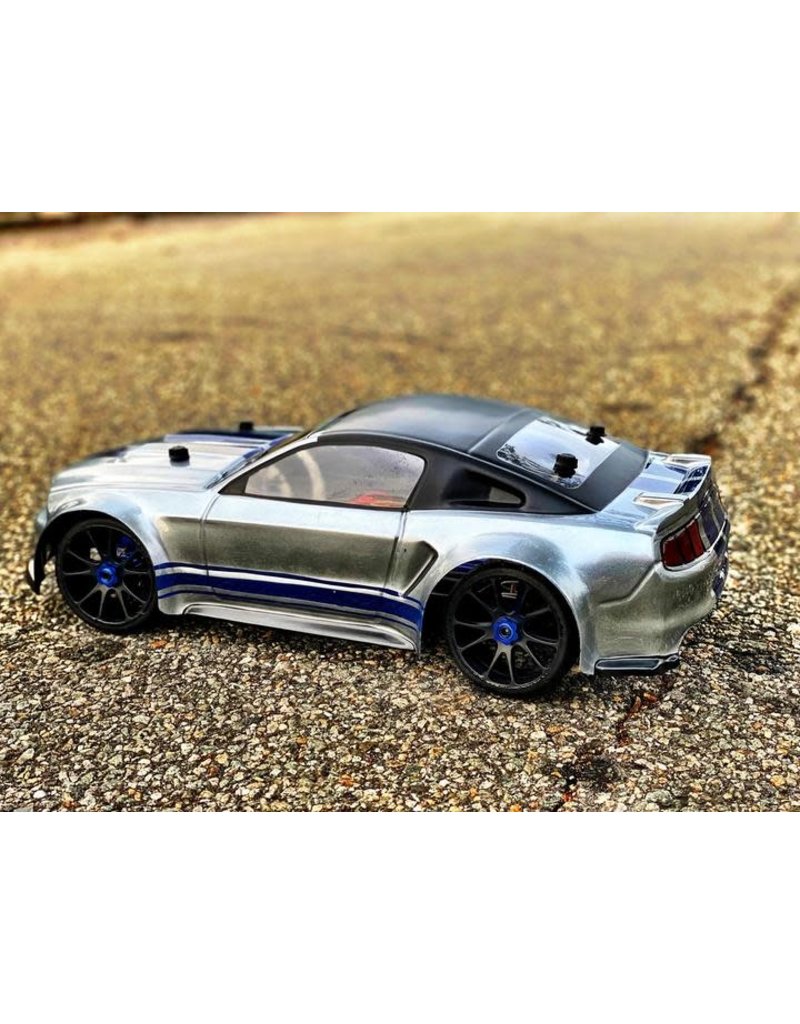 DELTA PLASTIK USA DP0175/2 MUSTANG 1/8 SCALE GT BODY: CLEAR