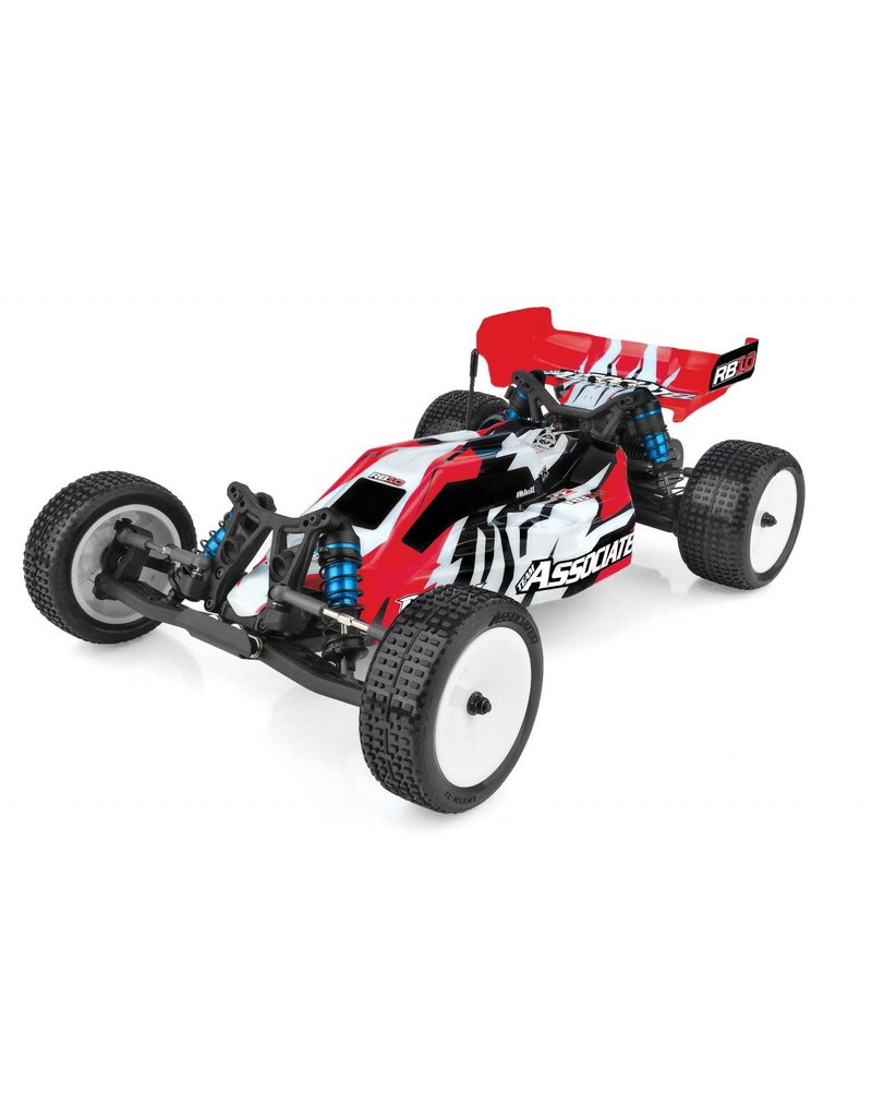 TEAM ASSOCIATED ASC90032C RB10 1/10 SCALE BUGGY WITH BATT/CHARGER RTR RED