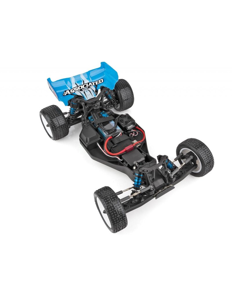 TEAM ASSOCIATED ASC90031C RB10 1/10 SCALE BUGGY WITH BATT/CHARGER RTR BLUE