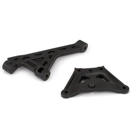 LOSI LOSA4413 FRONT CHASSIS BRACE SET: 8B,8T