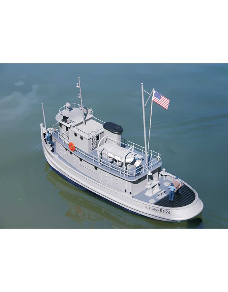 DUMAS DUM1256 ST-74 U.S. ARMY TUG BOAT WOODEN BOAT KIT