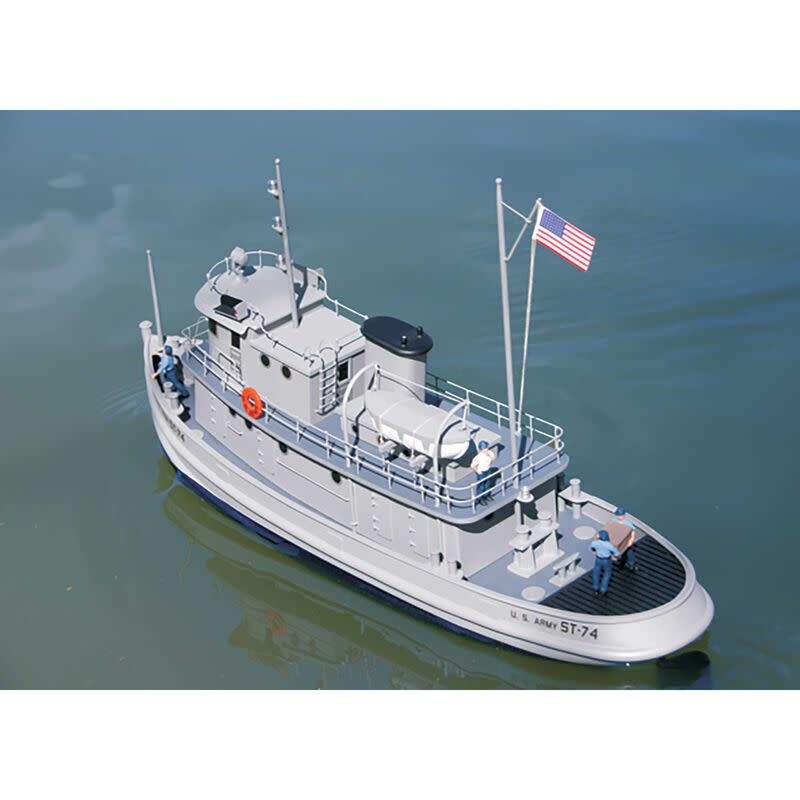 DUM1256 ST-74 U.S. ARMY TUG BOAT WOODEN BOAT KIT