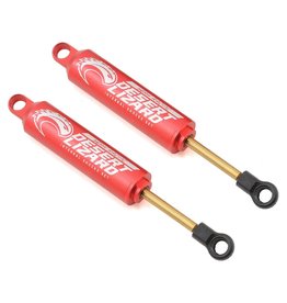 YEAH RACING YEA-DDL-090RD 90MM DESERT LIZARD TWO STAGE INTERNAL SPRING SHOCK (2) (RED)