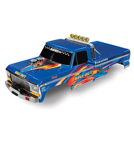 TRAXXAS TRA3661X BODY, BIGFOOT NO. 1, , OFFICIALLY LICENSED REPLICA (PAINTED, DECALS APPLIED): BLUE-X