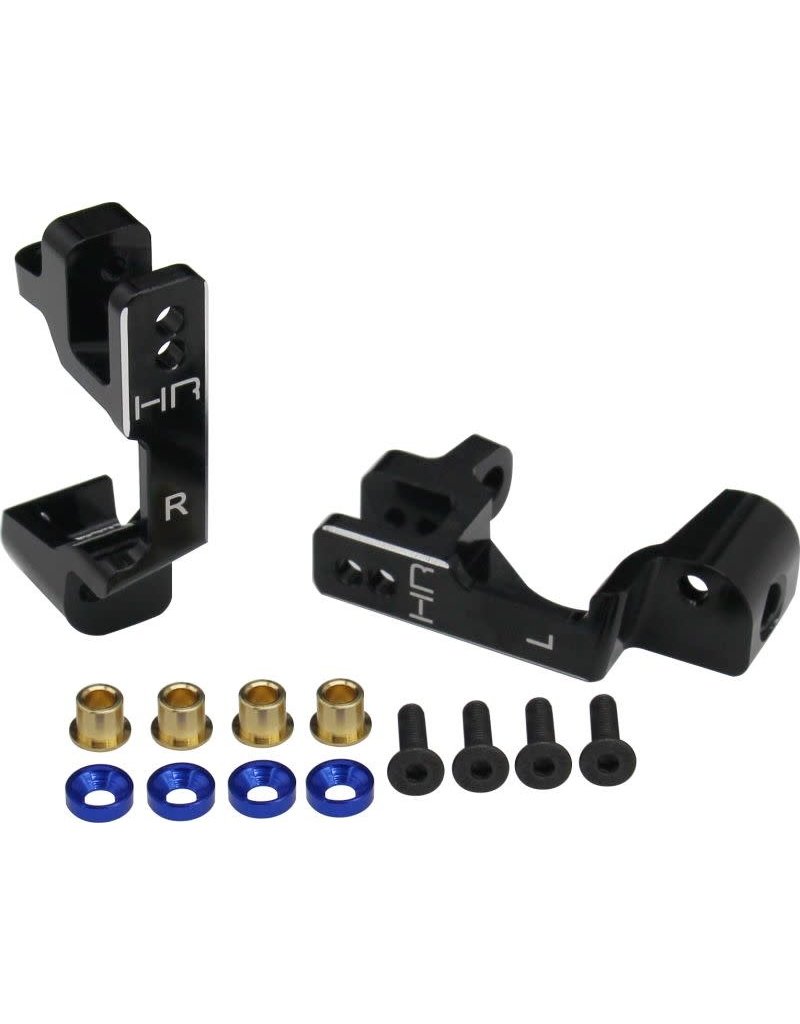 HOT RACING HRASLF1901 ALUMINUM FRONT CASTOR BLOCKS FOR TRAXXAS SLASH 4X4