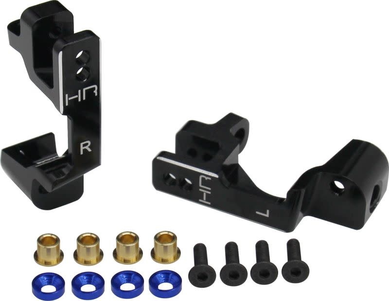 HRASLF1901 ALUMINUM FRONT CASTOR BLOCKS FOR TRAXXAS SLASH 4X4
