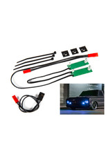 TRAXXAS TRA9496X LED LIGHT SET COMPLETE FRONT BLUE