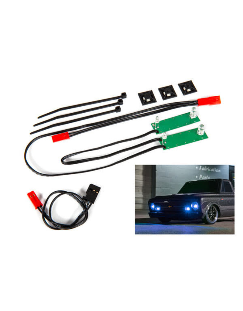Traxxas Front LED Light Set (Blue) Traxxas Front LED Light Set (Blue)