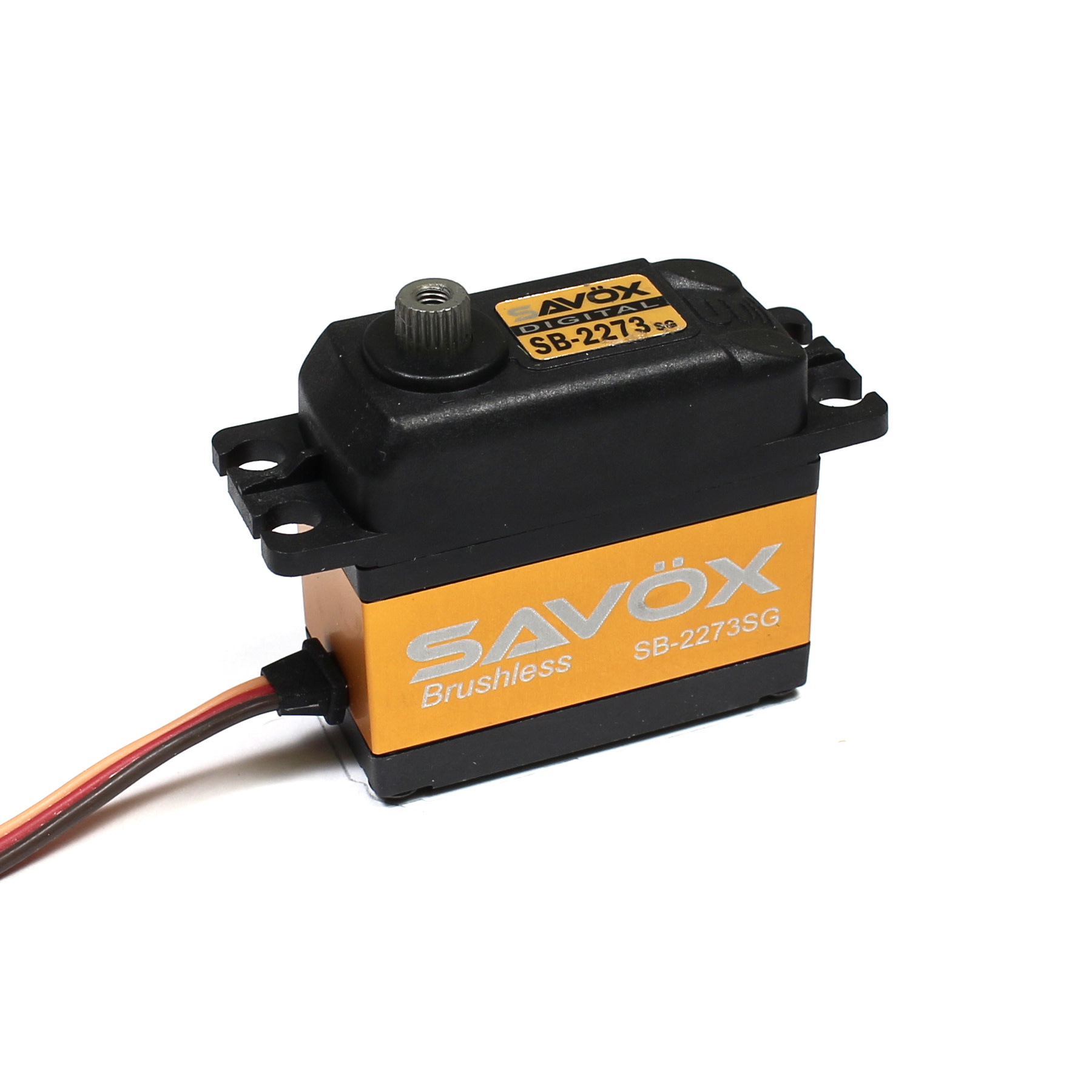 SAVSB2273SG HIGH VOLTAGE BRUSHLESS DIGITAL SERVO 0.095/388.8 @ 7.4V