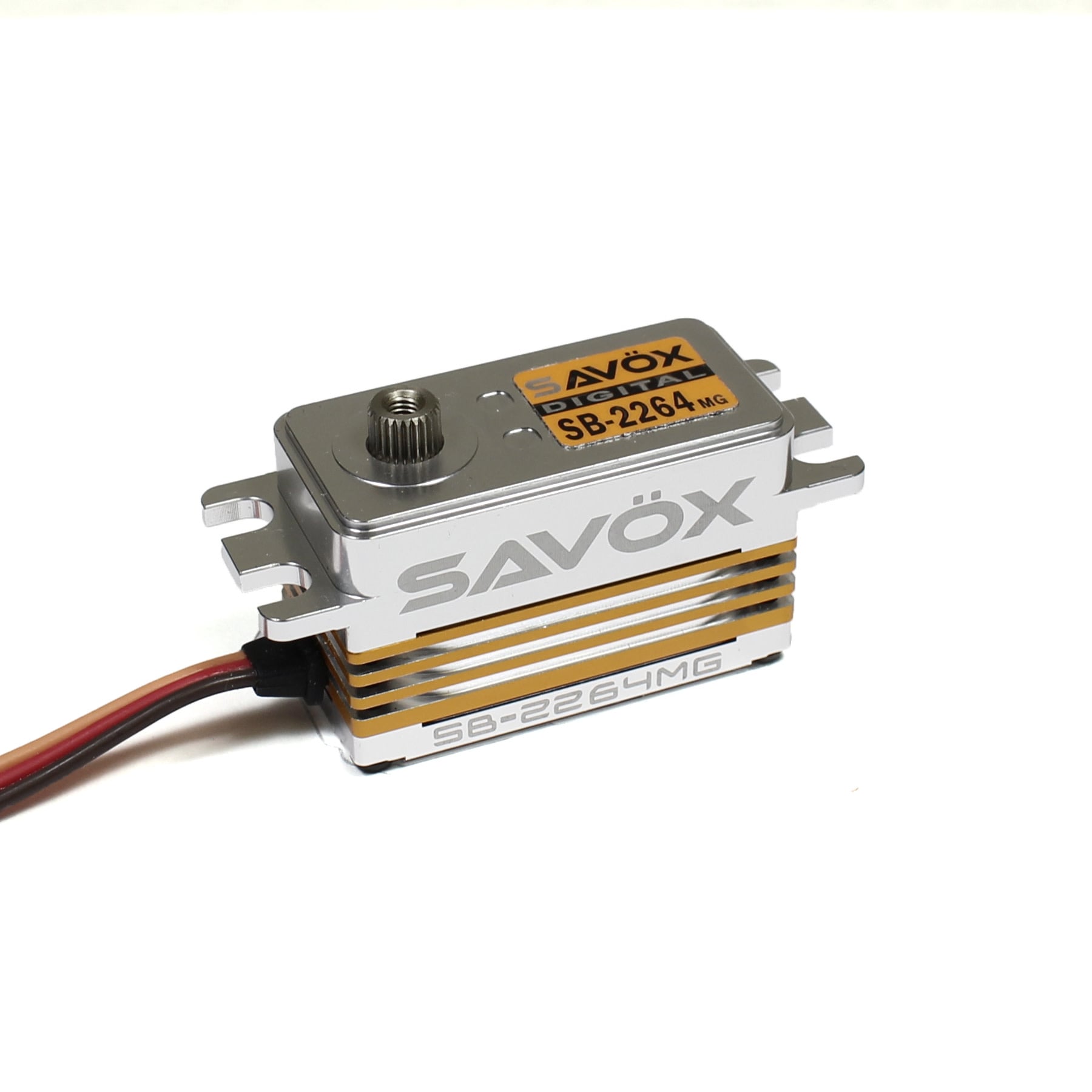 SAVSB2264MG LOW PROFILE HV BRUSHLESS SERVO .085SEC / 208.3OZ @ 7.4V