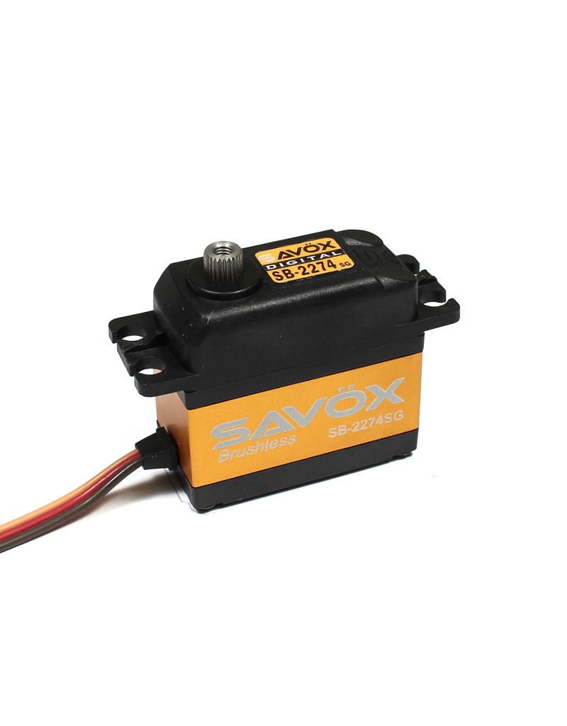 SAVOX SAVSB2274SG HIGH VOLTAGE BRUSHLESS DIGITAL SERVO 0.080/347.2 @ 7.4V