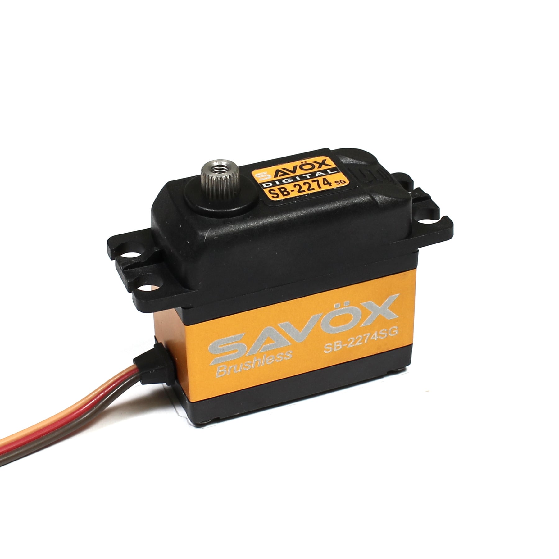 SAVSB2274SG HIGH VOLTAGE BRUSHLESS DIGITAL SERVO 0.080/347.2 @ 7.4V