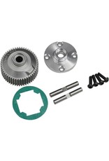 HOT RACING HRADRA38H HARD ANODIZED ALUMINUM DIFFERENTIAL CASE FOR DR10