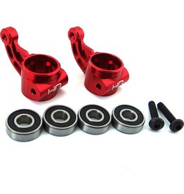 HOT RACING HRAARM21X02 ALUMINUM OVERSIZE BEARING STEERING KNUCKLE FOR ARRMA 2WD