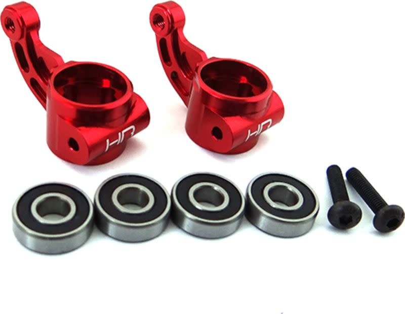 HRAARM21X02 ALUMINUM OVERSIZE BEARING STEERING KNUCKLE FOR ARRMA 2WD