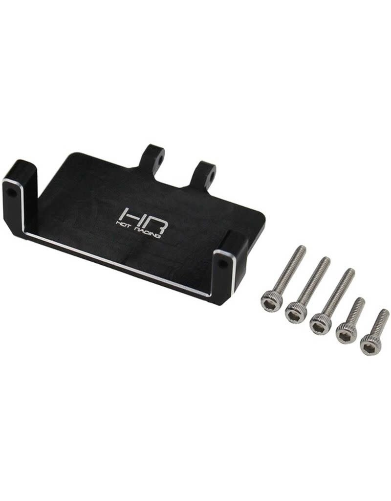 HOT RACING HRASXTF24M01 ALUMINUM EMAX STEERING SERVO MOUNT FOR AXIAL SCX24