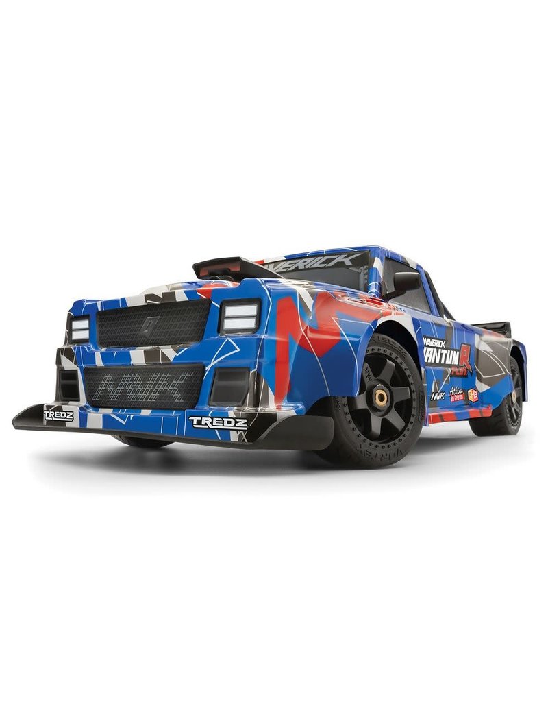 MAVERICK MVK150312 QUANTUMR FLUX TRUCK 4S 1/8 4WD BLUE/RED