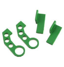 SIDEWAYS RC SDW-JDMHST3-GR  RC SCALE DRIFT JDM TOW HOOK (GREEN) (2) (STYLE 3)