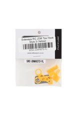 SIDEWAYS RC SDW-JDMHST3-YL RC SCALE DRIFT JDM TOW HOOK (YELLOW) (2) (STYLE 3)