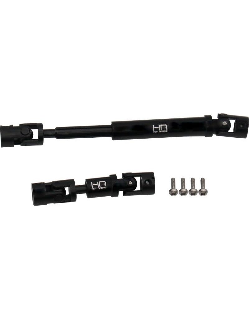 HOT RACING HRASXTF37M01 STEEL CENTER DRIVE SHAFT (L/M) FOR AXIAL SCX 24