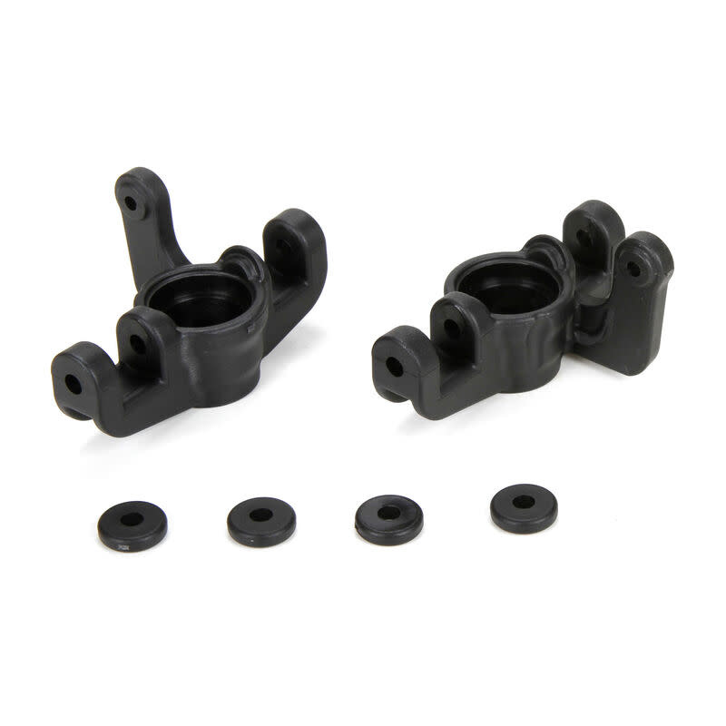 TLR244024 FRONT SPINDLE SET: 8IGHT & 8T 4.0