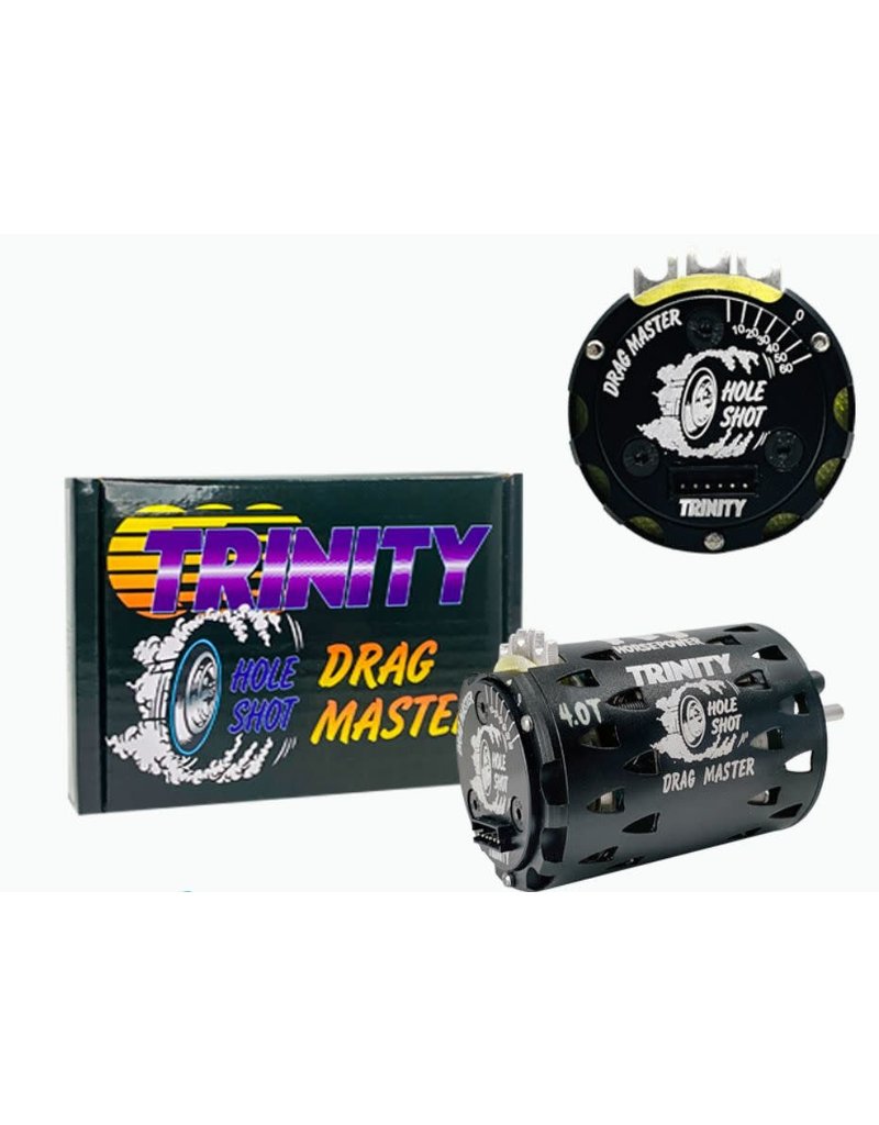 TRINITY TRIDM40 DRAG MASTER 4.0T HOLESHOT BRUSHLESS MOTORS