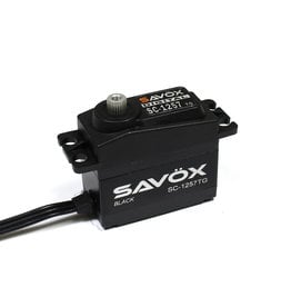 SAVOX SAVSC1257TG-BE BLACK EDITION STANDARD SIZE CORELESS DIGITAL SERVO .07/139