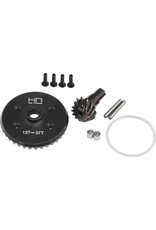 HOT RACING HRAATF9337 STEEL HELICAL DIFFERENTIAL RING & PINION GEAR FOR ARRMA 1/10 4X4 3S