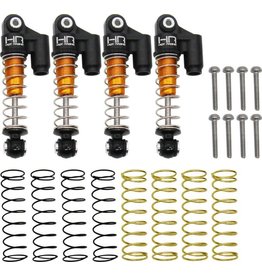 HOT RACING HRASXTF326RX04 ALUMINUM THREADED OIL SHOCK FOR AXIAL SCX24