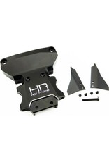 HOT RACING HRALCF0901 ALUMINUM REAR BULKHEAD FOR TRAXXAS SLASH 4X4 LCG