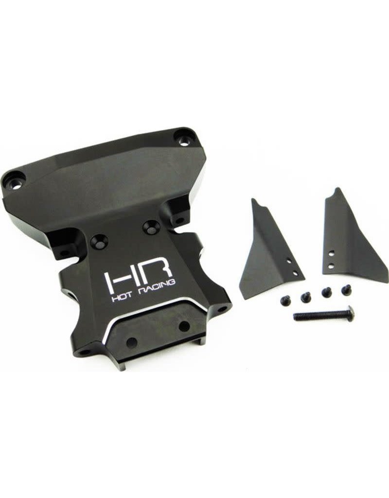 HOT RACING HRALCF0901 ALUMINUM REAR BULKHEAD FOR TRAXXAS SLASH 4X4 LCG