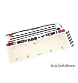 TRAXXAS TRA9497 LED LIGHTS, TAIL LIGHTS (RED)/ POWER HARNESS/ TAIL LIGHT HOUSINGS (LEFT & RIGHT)/ TAILGATE TRIM (BLACK)/ ZIP TIES (3)