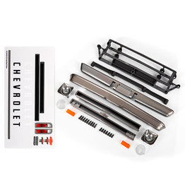 TRAXXAS TRA9415A BODY ACCESSORIES CHEVY C10: SATIN BLACK CHROME