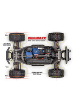 TRAXXAS TRA89086-4-GRN 1/10 WIDEMAXX MONSTER TRUCK: GREEN