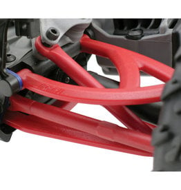 RPM RC PRODUCTS RPM80609 REAR UPPER/LOWER A-ARMS, RED: 1/16 ERV