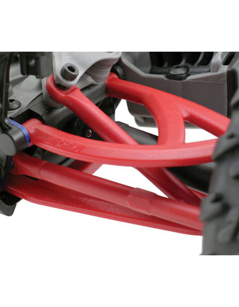 RPM RC PRODUCTS RPM80609 REAR UPPER/LOWER A-ARMS, RED: 1/16 ERV