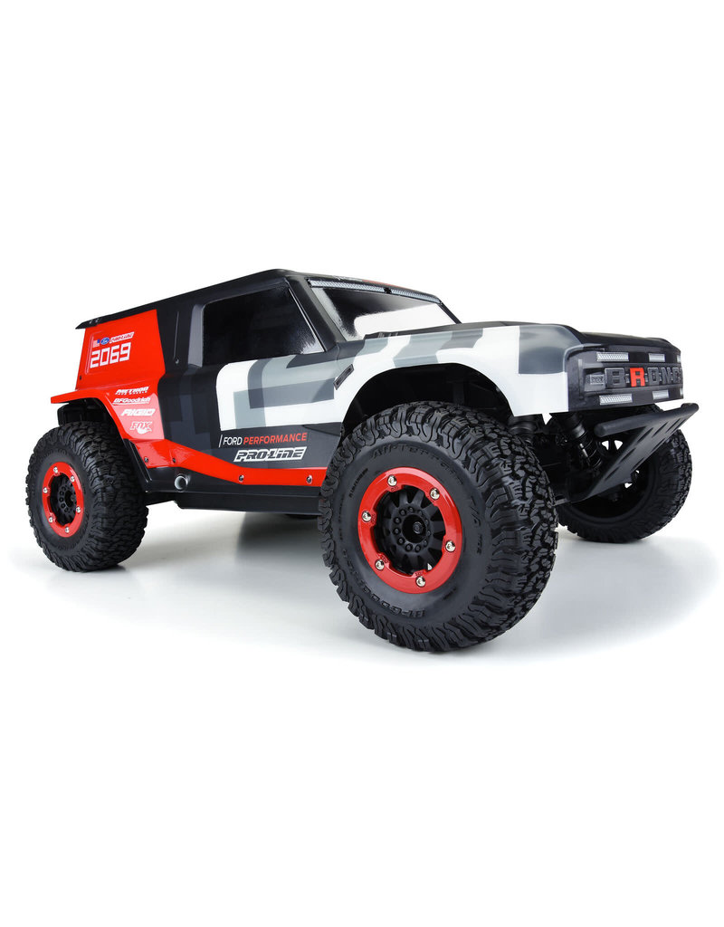 PROLINE RACING PRO358600 1/10 BRONCO R CLR BODY SC