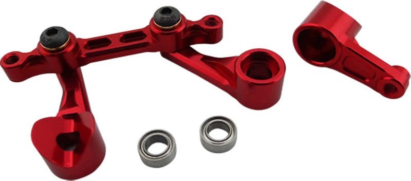 HRAARM4802 ALUMINUM BELLCRANK STEERING SAVER W/ BEARINGS FOR ARRMA 2WD