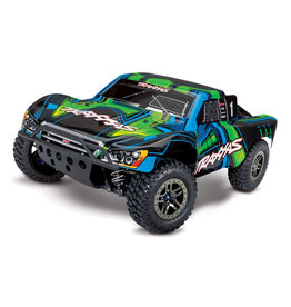 TRAXXAS TRA68077-4 GRN SLASH 4X4 ULTIMATE: 1/10 SCALE 4WD ELECTRIC SHORT COURSE TRUCK WITH TQI RADIO SYSTEM, TRAXXAS LINK WIRELESS MODULE, & TRAXXAS STABILITY MANAGMENT