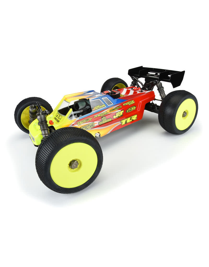 PROLINE RACING PRO358900 1/8 AXIS T BRUGGY CLEAR BODY: 8IGHT-XT/E