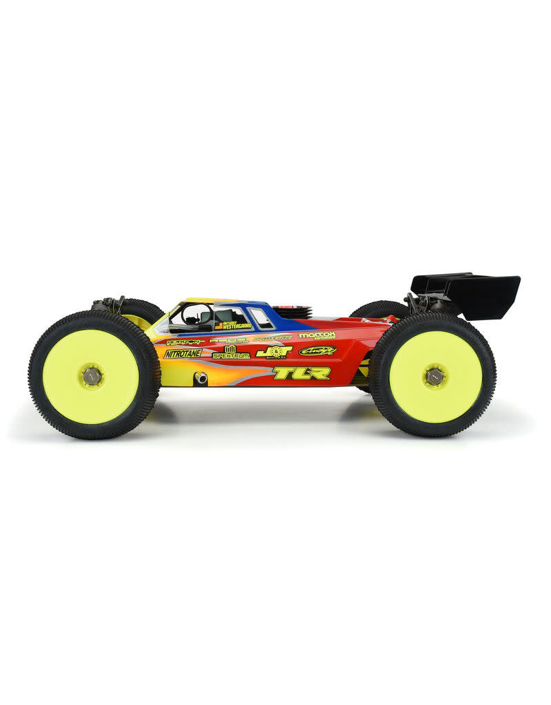 PROLINE RACING PRO358900 1/8 AXIS T BRUGGY CLEAR BODY: 8IGHT-XT/E