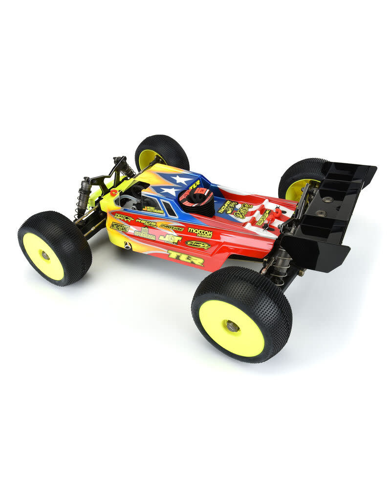 PROLINE RACING PRO358900 1/8 AXIS T BRUGGY CLEAR BODY: 8IGHT-XT/E