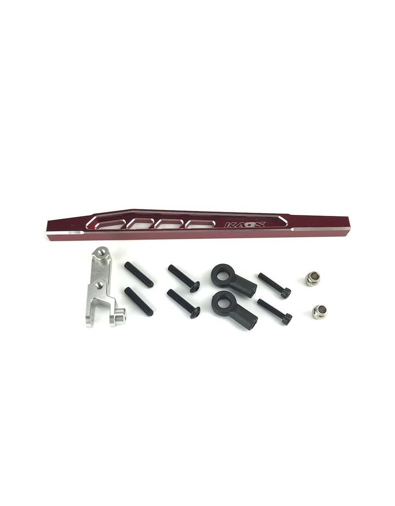 CEN RACING CEGCKD0379 KAOS REAR FORTH LINK KIT RED