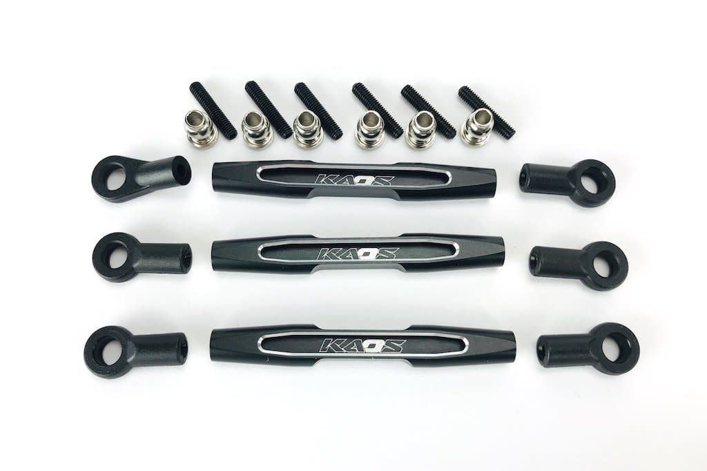 CEGCKD0375 KAOS PANHARD AND STEERING LINKS BLACK
