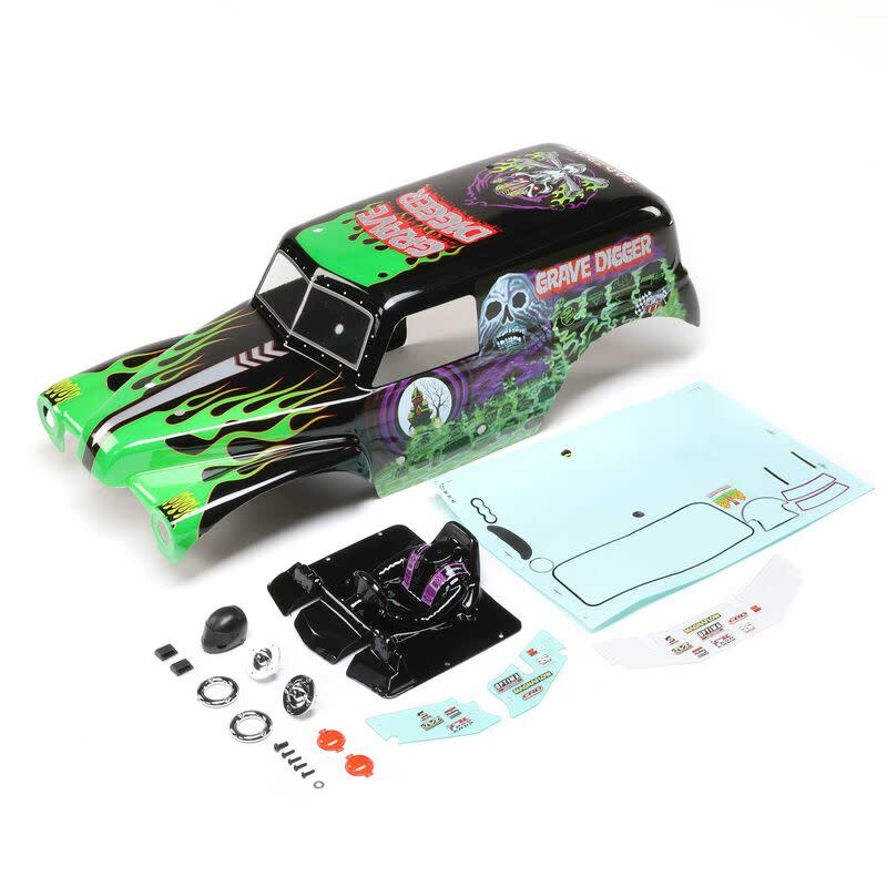 LOS240013 PAINTED GRAVE DIGGER BODY