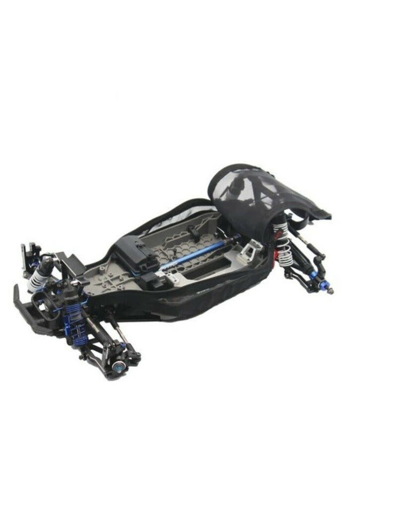 HOT RACING HRARUF16C02 DIRT GUARD CHASSIS COVER FOR TRAXXAS RUSTLER 4X4