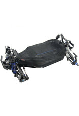 HOT RACING HRARUF16C02 DIRT GUARD CHASSIS COVER FOR TRAXXAS RUSTLER 4X4