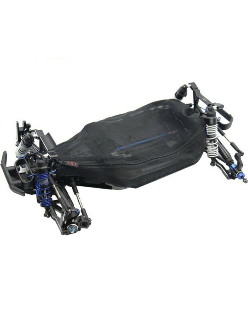 HOT RACING HRARUF16C02 DIRT GUARD CHASSIS COVER FOR TRAXXAS RUSTLER 4X4