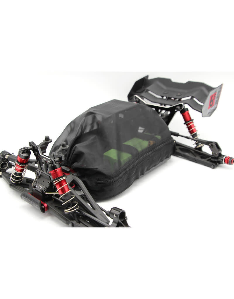HOT RACING HRAAON16CS DIRT GUARD CHASSIS COVER FOR ARRMA 6S SHORT WHEELBASE (OUTCAST)